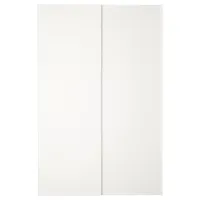 Шкаф Ikea Pax/Hasvik 150 x 44см x 236.4 / ДСП / Белый photo 2
