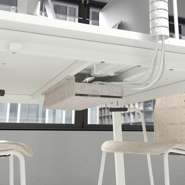 Офисный стол Ikea Mittzon ДСП/ Белый photo 5