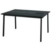 Офисный стол Ikea Mittzon ДСП/ Черный