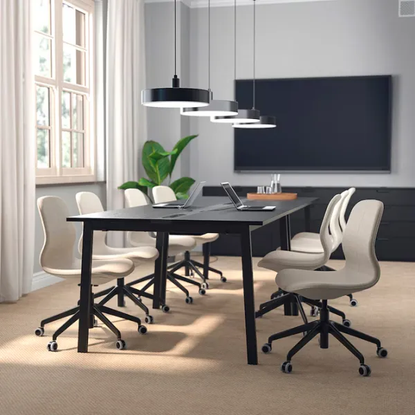 Офисный стол Ikea Mittzon ДСП/ Черный photo 2