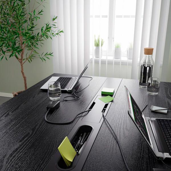 Офисный стол Ikea Mittzon ДСП/ Черный photo 5