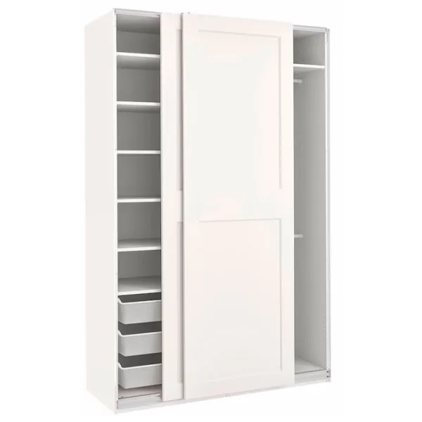 Dulap Ikea Pax/Grimo 150 x 66 x 236 / DSP / Alb photo 2