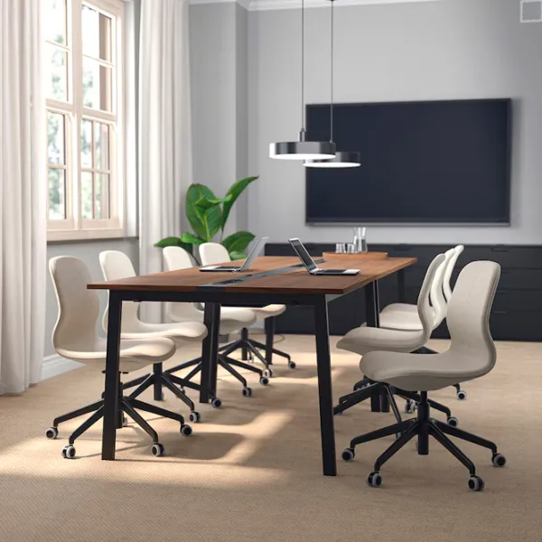 Офисный стол Ikea Mittzon ДСП/ Коричневый photo 3