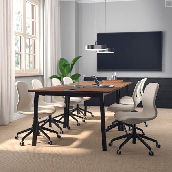 Офисный стол Ikea Mittzon ДСП/ Коричневый photo 3