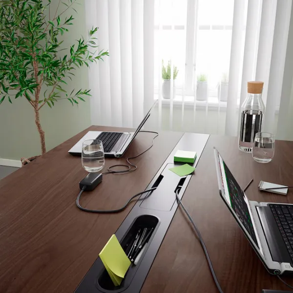 Офисный стол Ikea Mittzon ДСП/ Коричневый photo 5