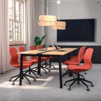 Офисный стол Ikea Mittzon ДСП/ Бежевый photo 2
