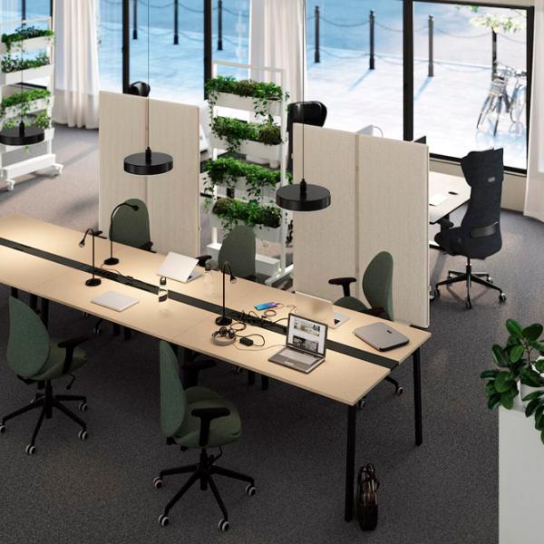 Офисный стол Ikea Mittzon ДСП/ Бежевый photo 3