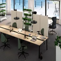 Офисный стол Ikea Mittzon ДСП/ Бежевый photo 3
