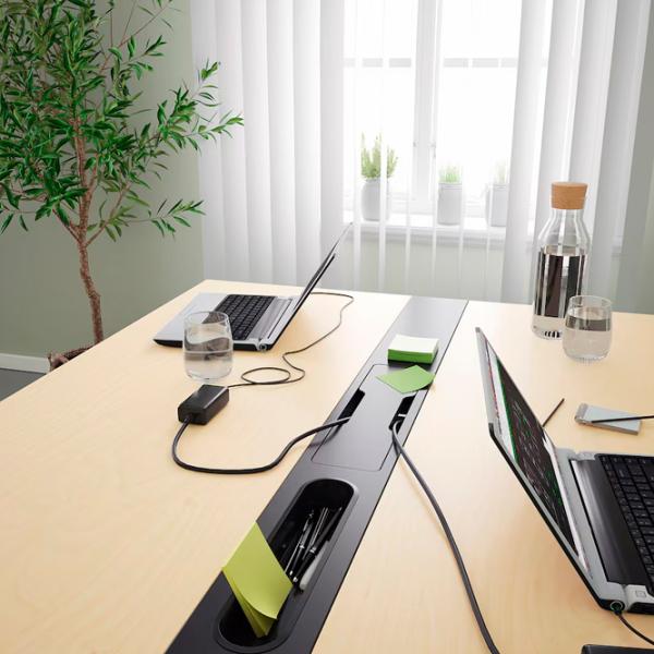 Офисный стол Ikea Mittzon ДСП/ Бежевый photo 4