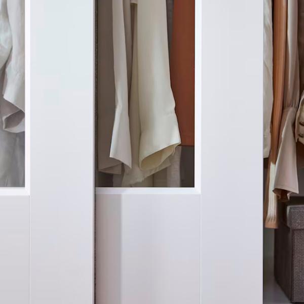 Dulap Ikea Pax/Grimo 150 x 66 x 201 / DSP / Alb photo 6