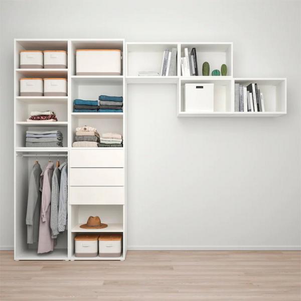 Dulap Ikea Platsa 241 x 57 x 300 / DSP / Alb photo 3