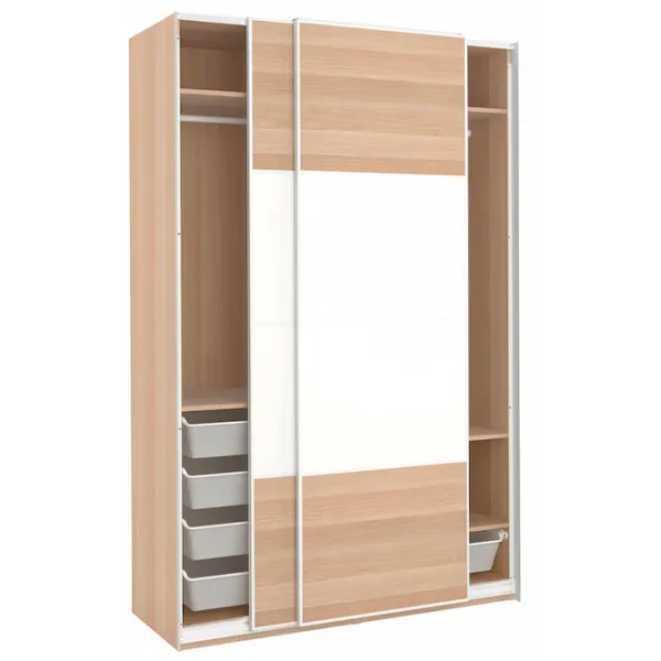 Dulap Ikea Pax/Mehamn 150 x 66 x 236.4 / DSP / Alb photo 3