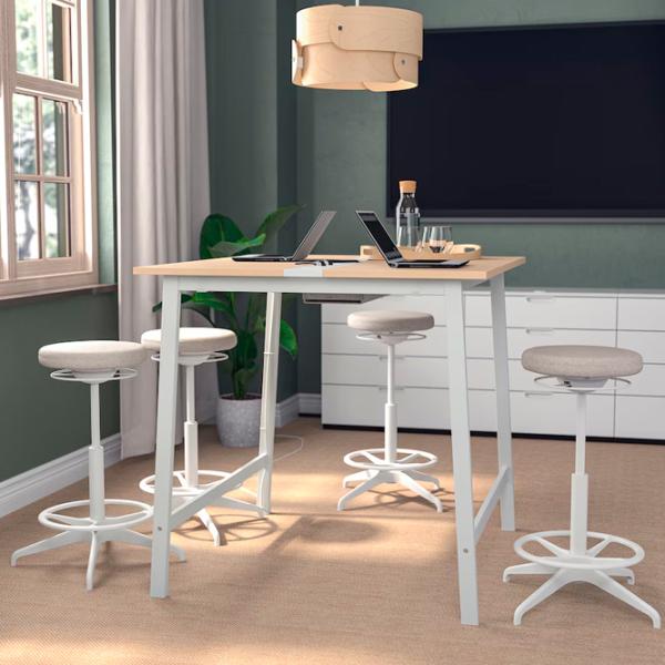 Masă de birou Ikea Mittzon PAL/ Beige photo 2