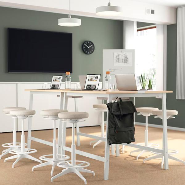 Masă de birou Ikea Mittzon PAL/ Beige photo 3