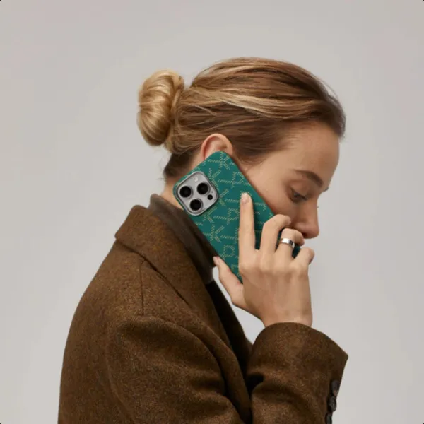 Husă pentru smartphone Apple iPhone 16 Pro Pitaka / MagSafe Back / PC / Gold Red photo 4