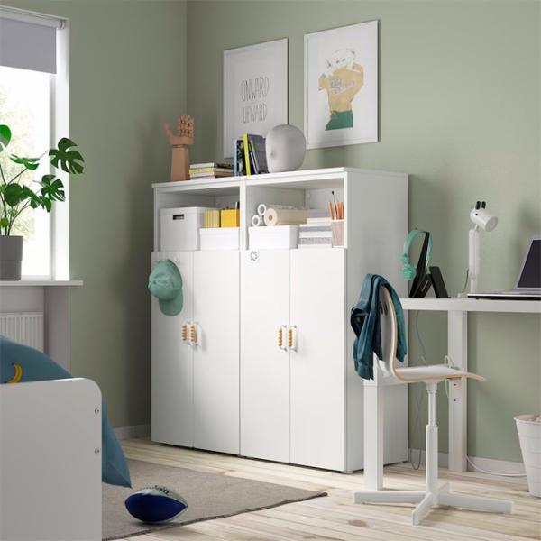 Dulap Ikea Smastad/Platsa 120 x 42 x 123 / DSP / Alb photo 3