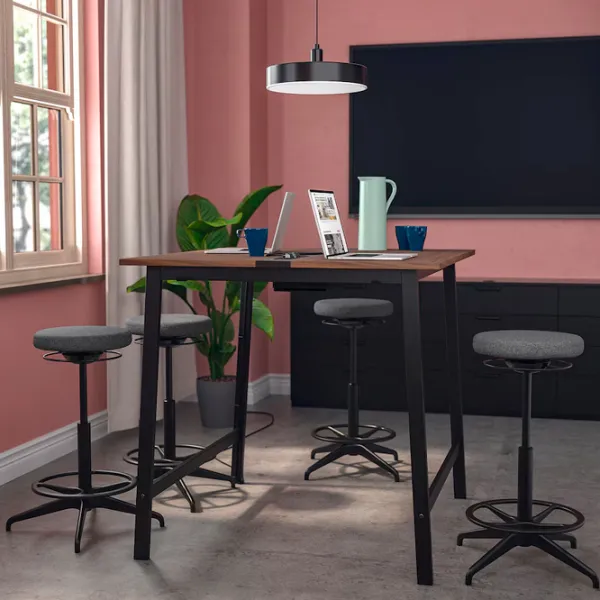 Офисный стол Ikea Mittzon ДСП/ Коричневый photo 2