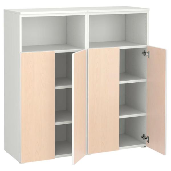 Шкаф Ikea Smastad/Platsa 120 x 42см x 123 / ДСП / Белый photo 3