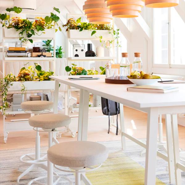 Masă de birou Ikea Mittzon PAL/ White photo 3