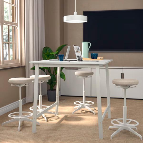 Masă de birou Ikea Mittzon PAL/ White photo 4