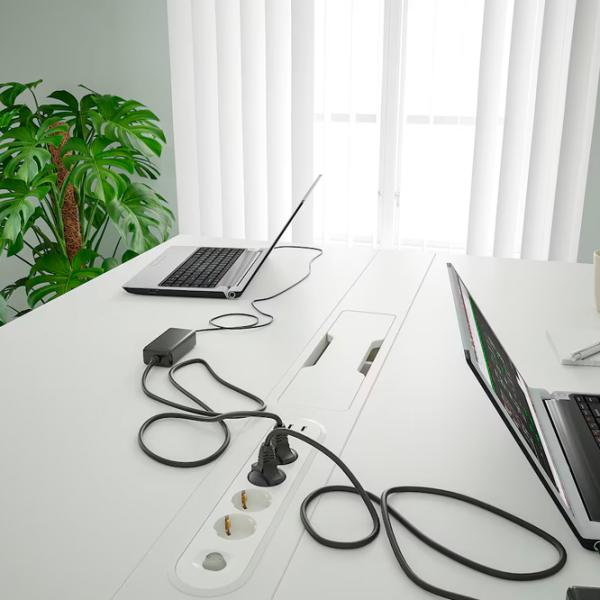 Masă de birou Ikea Mittzon PAL/ White photo 6