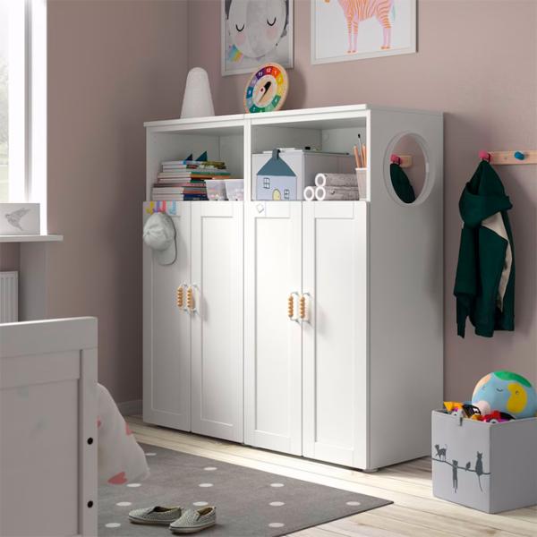 Dulap Ikea Smastad/Platsa 120 x 42 x 123 / DSP / Alb photo 3