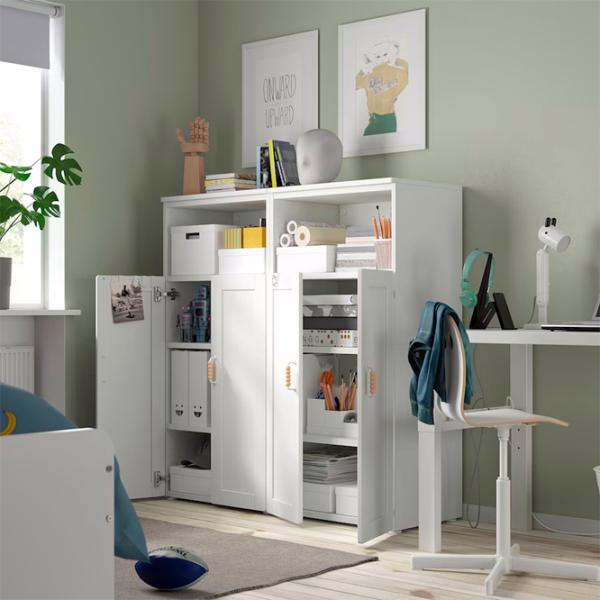 Dulap Ikea Smastad/Platsa 120 x 42 x 123 / DSP / Alb photo 5