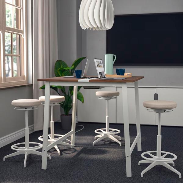 Masă de birou Ikea Mittzon PAL/ Brown photo 2