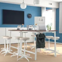 Офисный стол Ikea Mittzon ДСП/ Коричневый photo 3