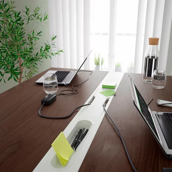 Masă de birou Ikea Mittzon PAL/ Brown photo 5