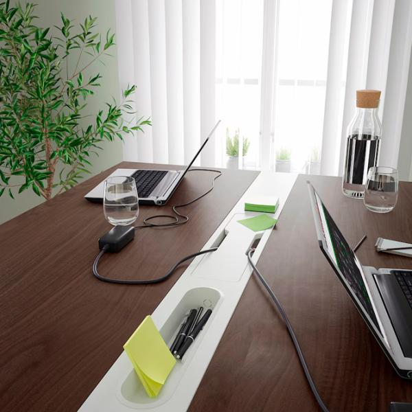 Masă de birou Ikea Mittzon PAL/ Brown photo 5