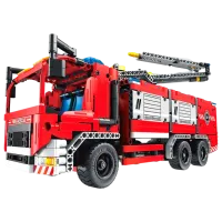 Конструктор XTech Bricks Mini Fire Truck With Water Spraying Транспорт/ Красный photo 2
