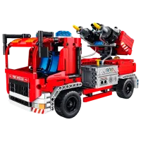 Конструктор XTech Bricks Mini Fire Truck With Water Spraying Транспорт/ Красный photo 3