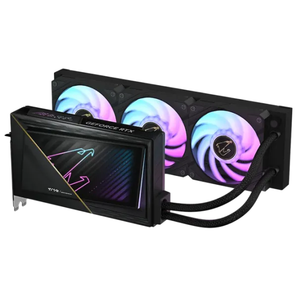 Placă video Gigabyte GeForce RTX 5090 Aorus Xtreme Waterforce PCI Express x16 5.0 / 32 GB photo 1