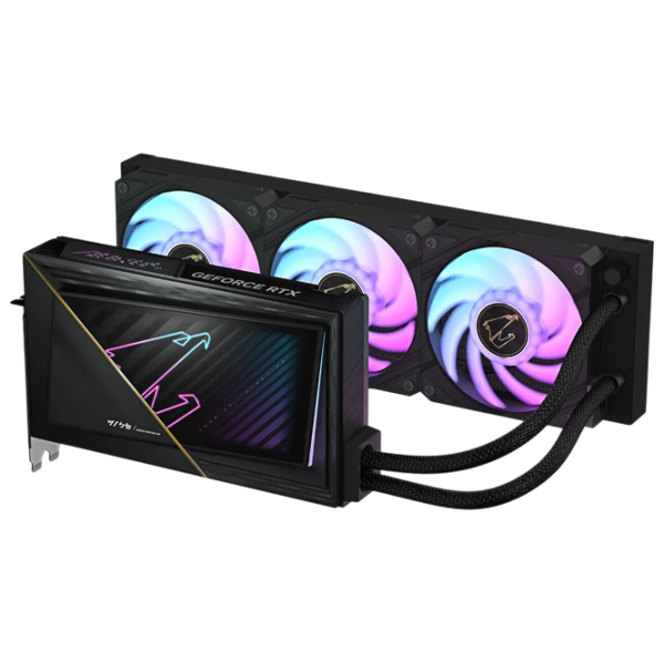 Placă video Gigabyte GeForce RTX 5090 Aorus Xtreme Waterforce PCI Express x16 5.0 / 32 GB photo 1