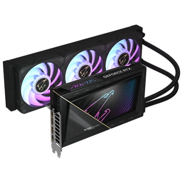 Placă video Gigabyte GeForce RTX 5090 Aorus Xtreme Waterforce PCI Express x16 5.0 / 32 GB photo 2