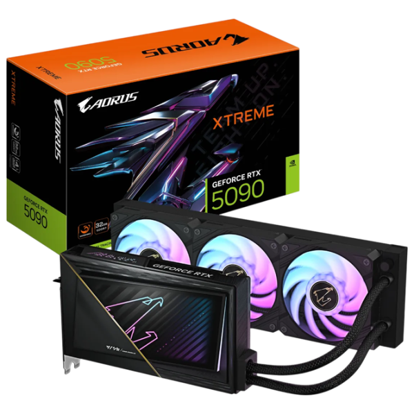 Placă video Gigabyte GeForce RTX 5090 Aorus Xtreme Waterforce PCI Express x16 5.0 / 32 GB photo 8