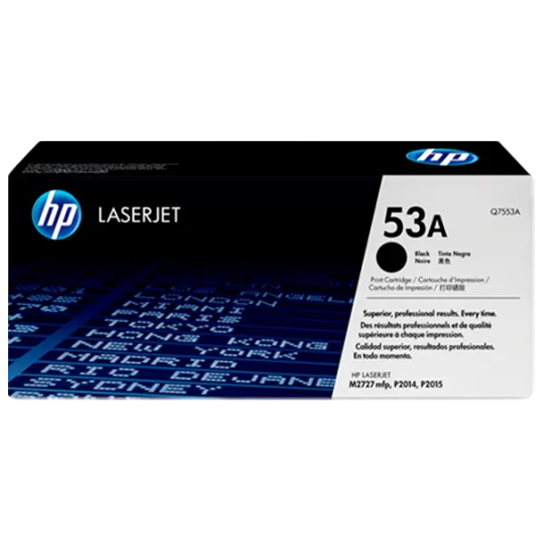 Картридж HP Q7553A Черный/ Original/  photo 1