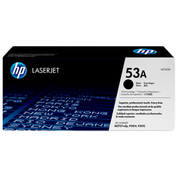 Картридж HP Q7553A Черный/ Original/  photo 1