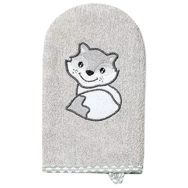 Мочалка BabyOno 0347/03 Бамбуc / Серый photo 1