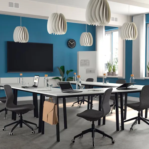 Офисный стол Ikea Mittzon ДСП/ Белый photo 2