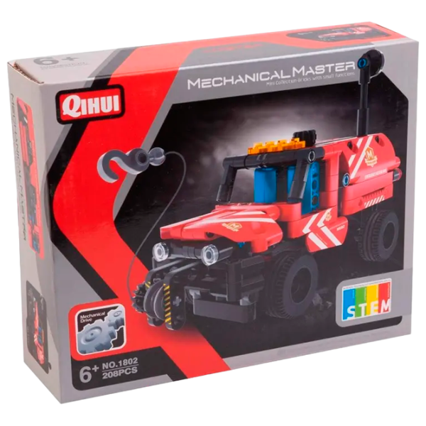 Constructor XTech Mini Rescue Truck Transport/ Red photo 1