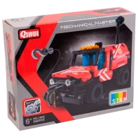 Constructor XTech Mini Rescue Truck Transport/ Red