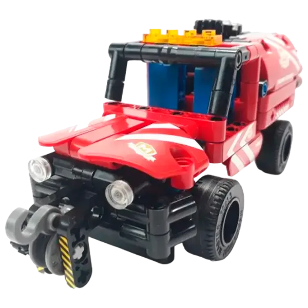 Constructor XTech Mini Rescue Truck Transport/ Red photo 2