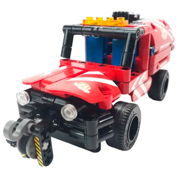 Constructor XTech Mini Rescue Truck Transport/ Red photo 2