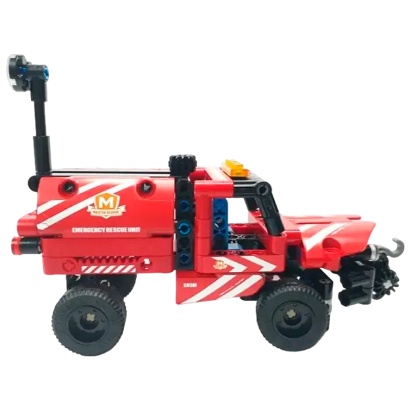 Constructor XTech Mini Rescue Truck Transport/ Red photo 4