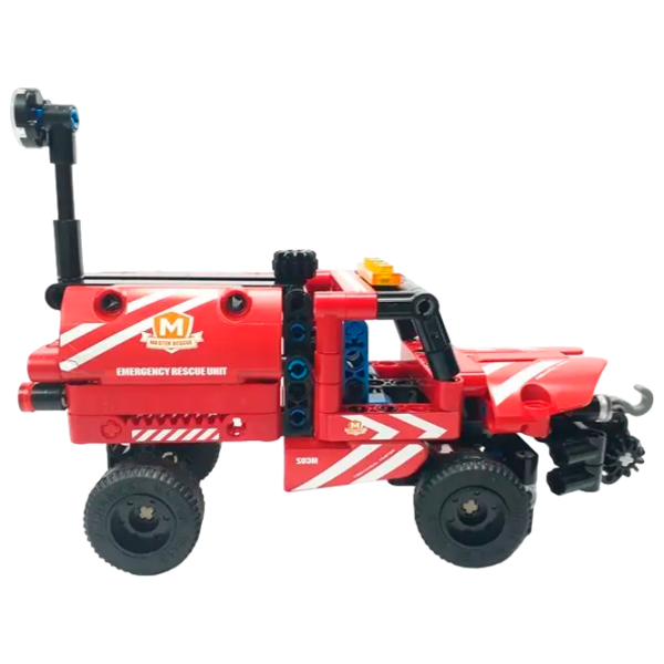 Constructor XTech Mini Rescue Truck Transport/ Red photo 4