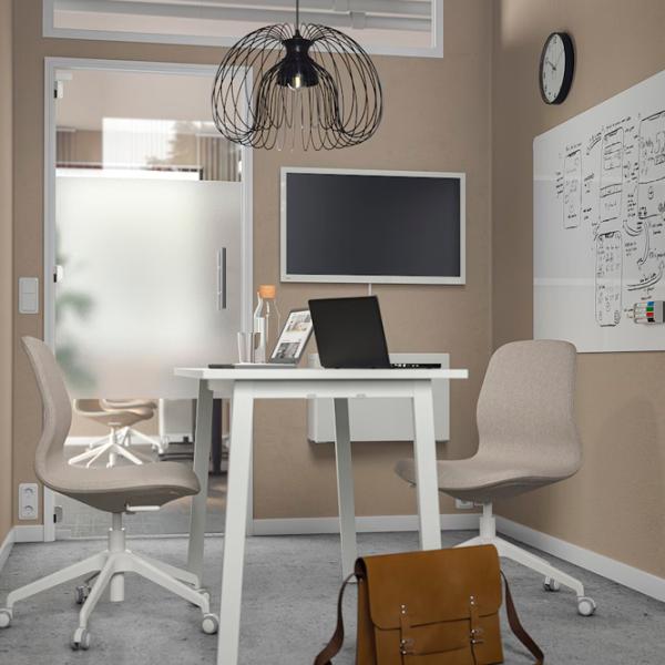 Masă de birou Ikea Mittzon PAL/ White photo 4