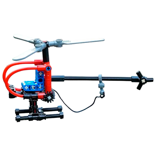 Конструктор XTech Mini Rescue Copter Вертолет/ Красный photo 6