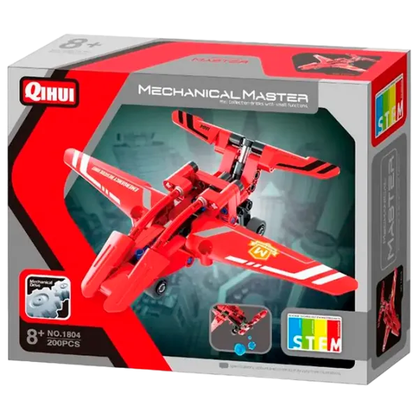 Конструктор XTech Mini Rescue Plane Самолёт/ Красный photo 1